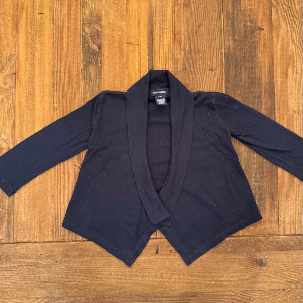 Ralph Lauren girl shawl cardigan size 3T